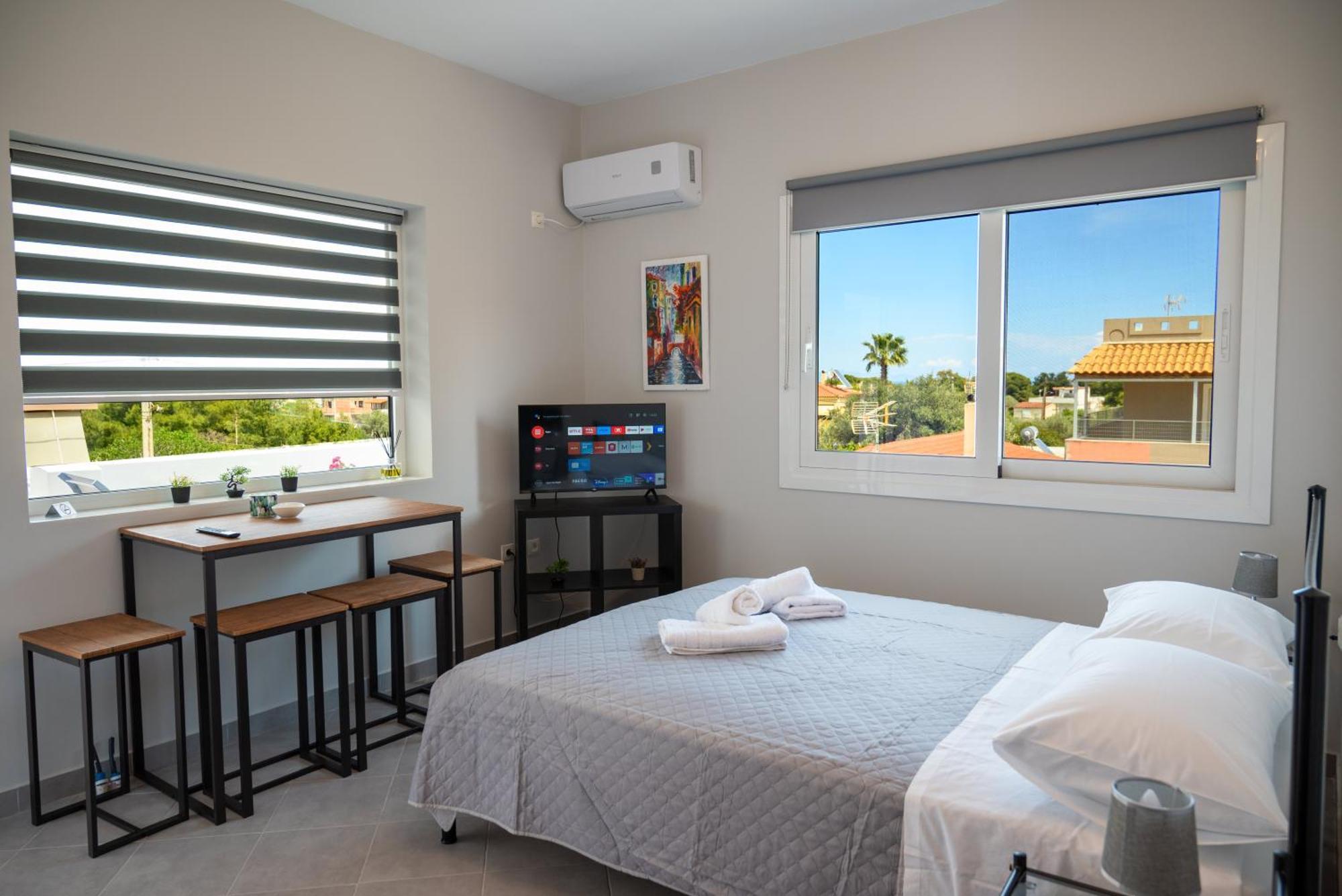 Airport Palmtree Apartments - 15Min From Airport Artemida  Exterior foto